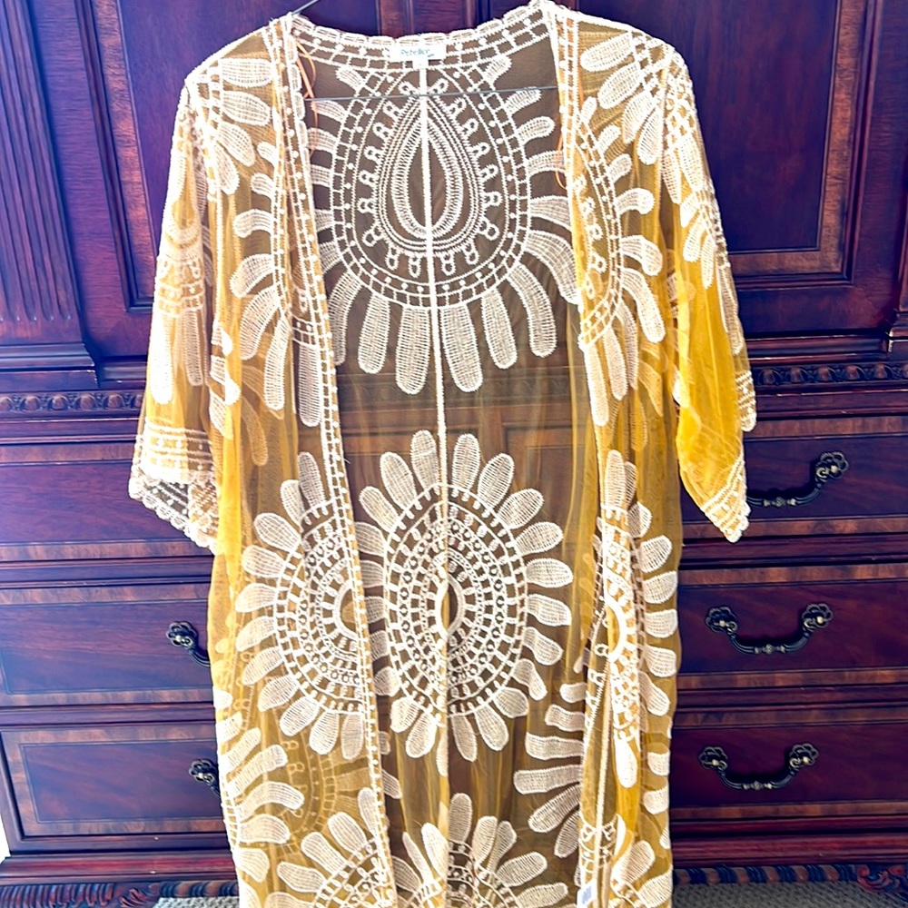 Lace cover up